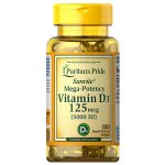 Vitamina D3 125 mcg 5.000 IU