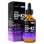Vitamina D3 + K2 en Gotas Lquidas 60 ml