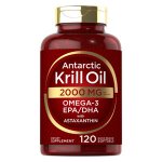 Aceite de Krill 2000 mg 120 Cpsulas (Antartic Krill Oil)