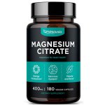 Citrato de Magnesio de 400 mg 180 Cáp