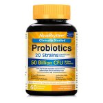 Probióticos 100 billones CFUs 30 cepas 60 Cápsulas