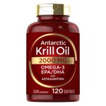 Aceite de Krill 2000 mg 120 Cápsulas (Antartic Krill Oil)